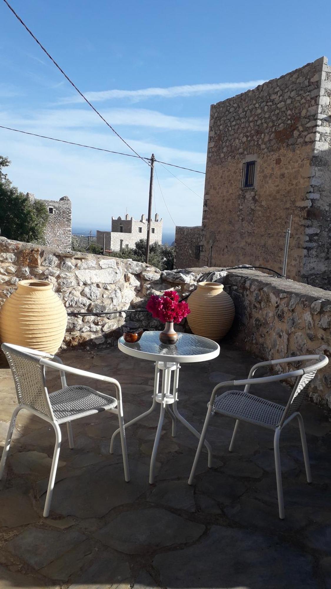Πέτρινο Σπίτι-Stone House Villa Koíta Buitenkant foto